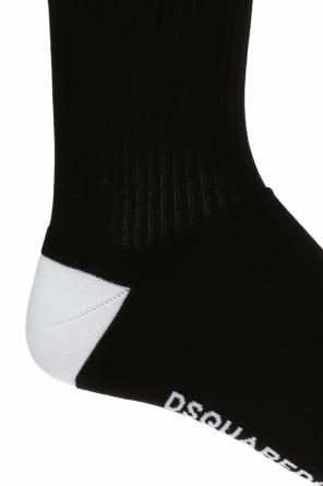 Socks with an embroidered logo, zdjęcie 2 Socks with an embroidered logo od Dsquared2